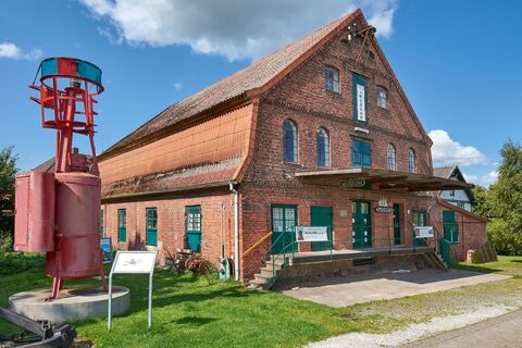 Außenansicht Kehdinger Küstenschiffahrt-Museum in Wischhafen