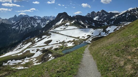 Foto von Yvonne Karcher entlang der Tour