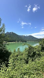 Foto von Viktoria entlang der Tour