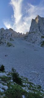 Photo de Michele Goffi le long du parcours