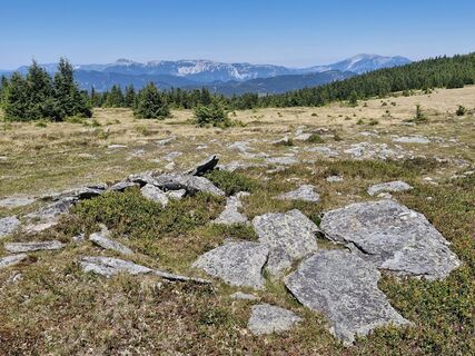 Photo de Walter Edelhofer le long du parcours