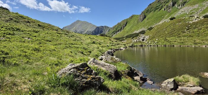 Photo de Doris Falk le long du parcours