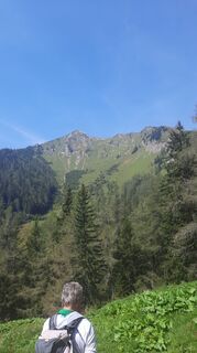 Fotografia z Brigitte Hainzmann na trase