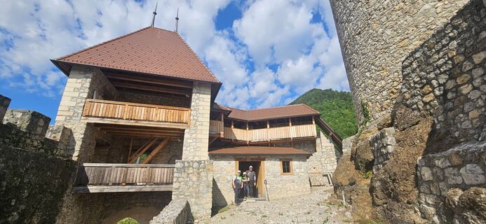 Foto von Mateja Rečnik entlang der Tour