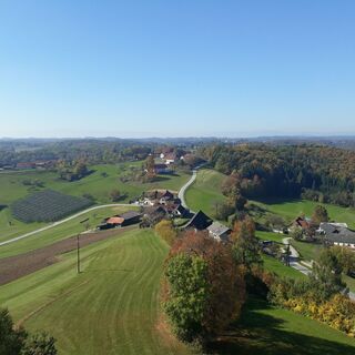 Aussicht vom Kleeberg, Oststeiermark