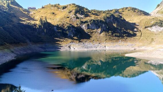 Fotografia z Johanna Stieger na trase