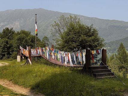Foto von Fabio Rossini entlang der Tour