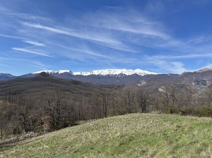 Photo de Emi le long du parcours