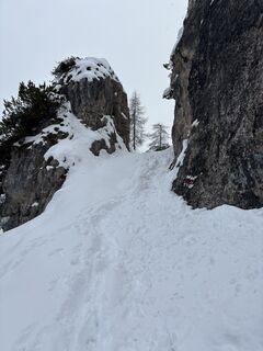 Foto de Benedikt Nöker a lo largo del recorrido