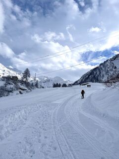 Foto von Alberto Capelli entlang der Tour
