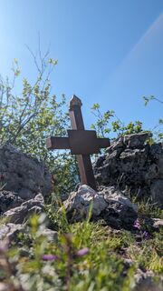Foto von Klaus Lehner entlang der Tour