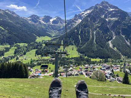 Foto von Thécla van Leusden entlang der Tour