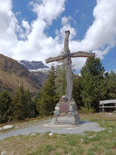 Foto von Werner Rapperstorfer entlang der Tour
