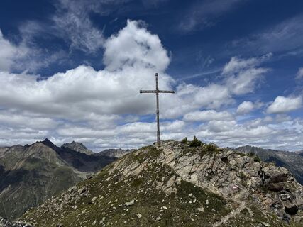 Foto von Han en Christa Jordaan entlang der Tour