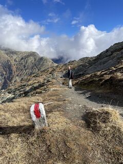 Foto från Lukas Lorez under resans gång