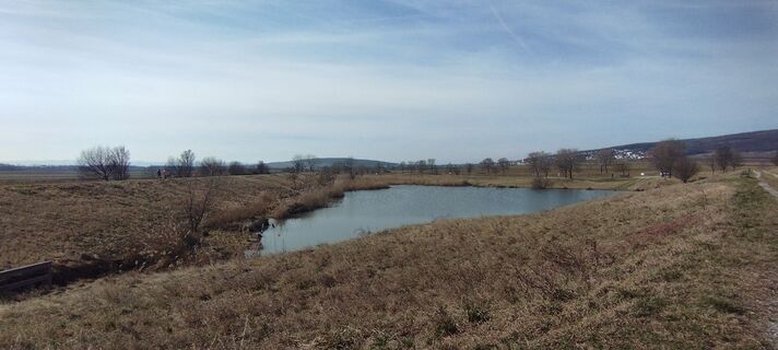 Foto von Christine Fischer entlang der Tour
