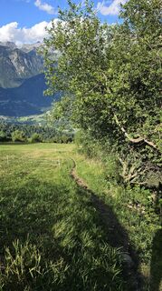 Foto von Sandro Hüppi entlang der Tour