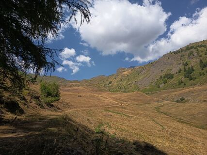 Foto von Aner entlang der Tour