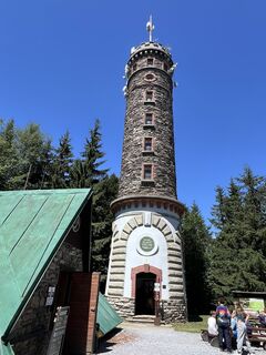 Foto von Ladislav Stránský entlang der Tour