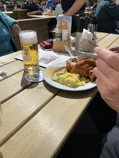 Foto von Helmut Fiederer entlang der Tour