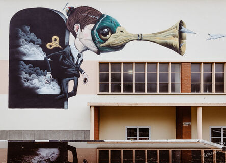 Gimont - Werk "Duck Face" von Veks Van Hilik