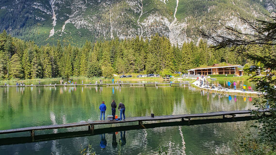 Fischer am Weidachsee