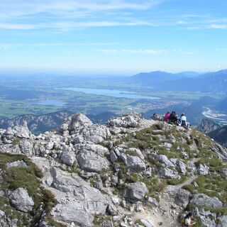 Der Ausblick ins Allgäu