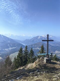 Foto von Christine Arnold entlang der Tour