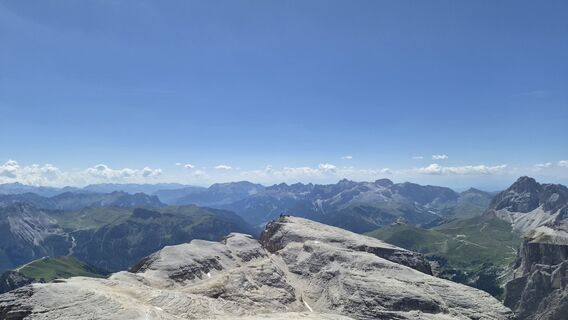 Canazei Bergsteigen