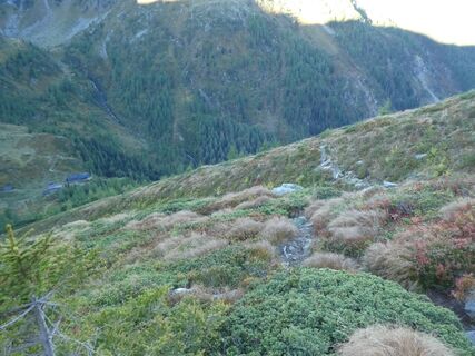 Rückblick zur Preintalerhütte