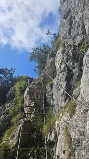 Foto von Stefan Holzinger entlang der Tour