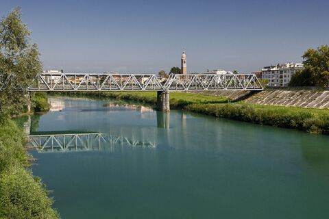 Latisana – Brücke über den Fluss Tagliamento