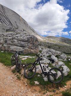 Foto von Francesca Tonon entlang der Tour