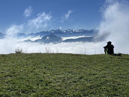 Photo de Martin Hürlimann le long du parcours