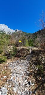 Foto von Babsi Tschabitscher entlang der Tour