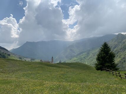 Foto von Toni Lerda entlang der Tour