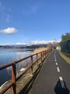 Foto von Simona Tambani entlang der Tour