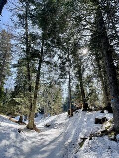 Zdjęcie z Guglielmo Battocletti wzdłuż trasy