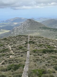 Foto de Jörg Bürkin a lo largo del recorrido
