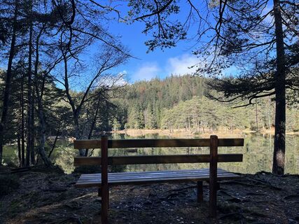 Photo de Denise Grossen le long du parcours
