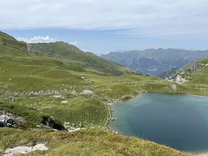 Foto von Marco Allemann entlang der Tour