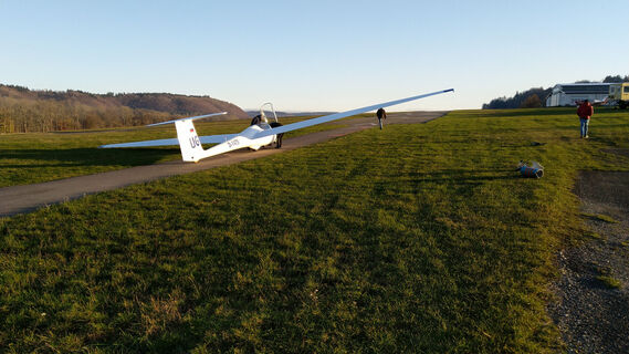 Segelflieger am Hornberg