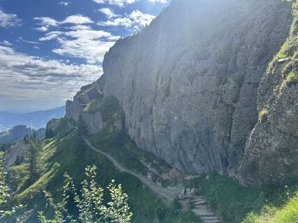 Foto von Monica Bagge entlang der Tour