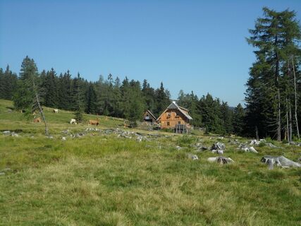 Auf dem Weg zur Bernsteinhütte