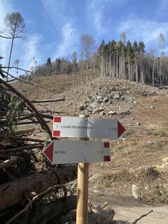 Foto von Giovanna Gheza entlang der Tour