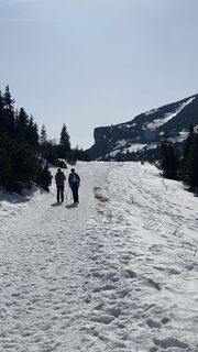 Foto de Christian Schwandl a lo largo del recorrido