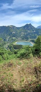 Foto von Elfriede Thanecker entlang der Tour