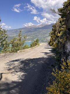 Foto von Sebastian Frey entlang der Tour