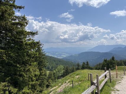 Foto von Heinz Sperl entlang der Tour