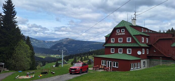 Fotografia z Hallunke Frank na trase